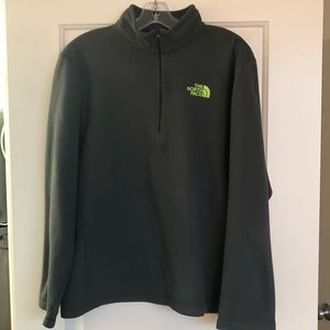 The North Face quarter zip fleece. Men’s large. Turtleneck.